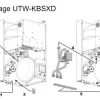 Fujitsu General Boiler Connection Kit UTW-KBSXD_schema